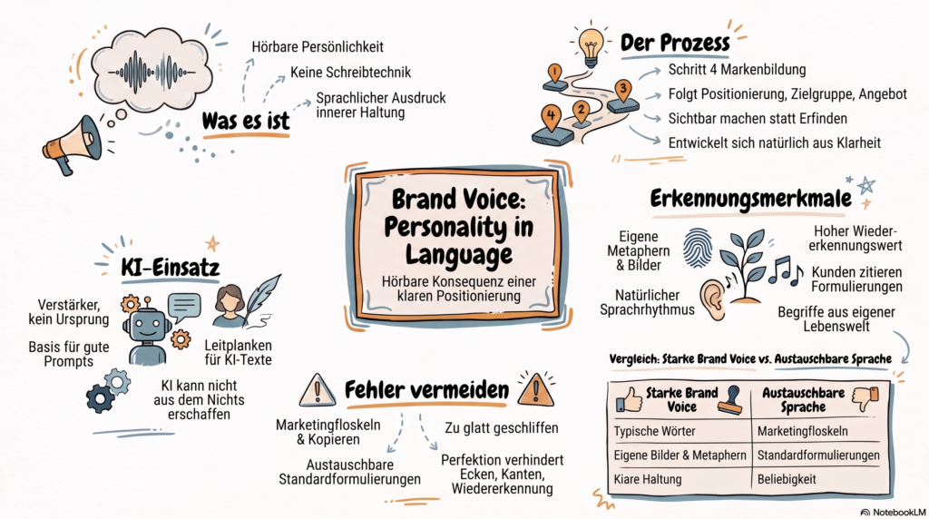 Brand Voice Mindmap